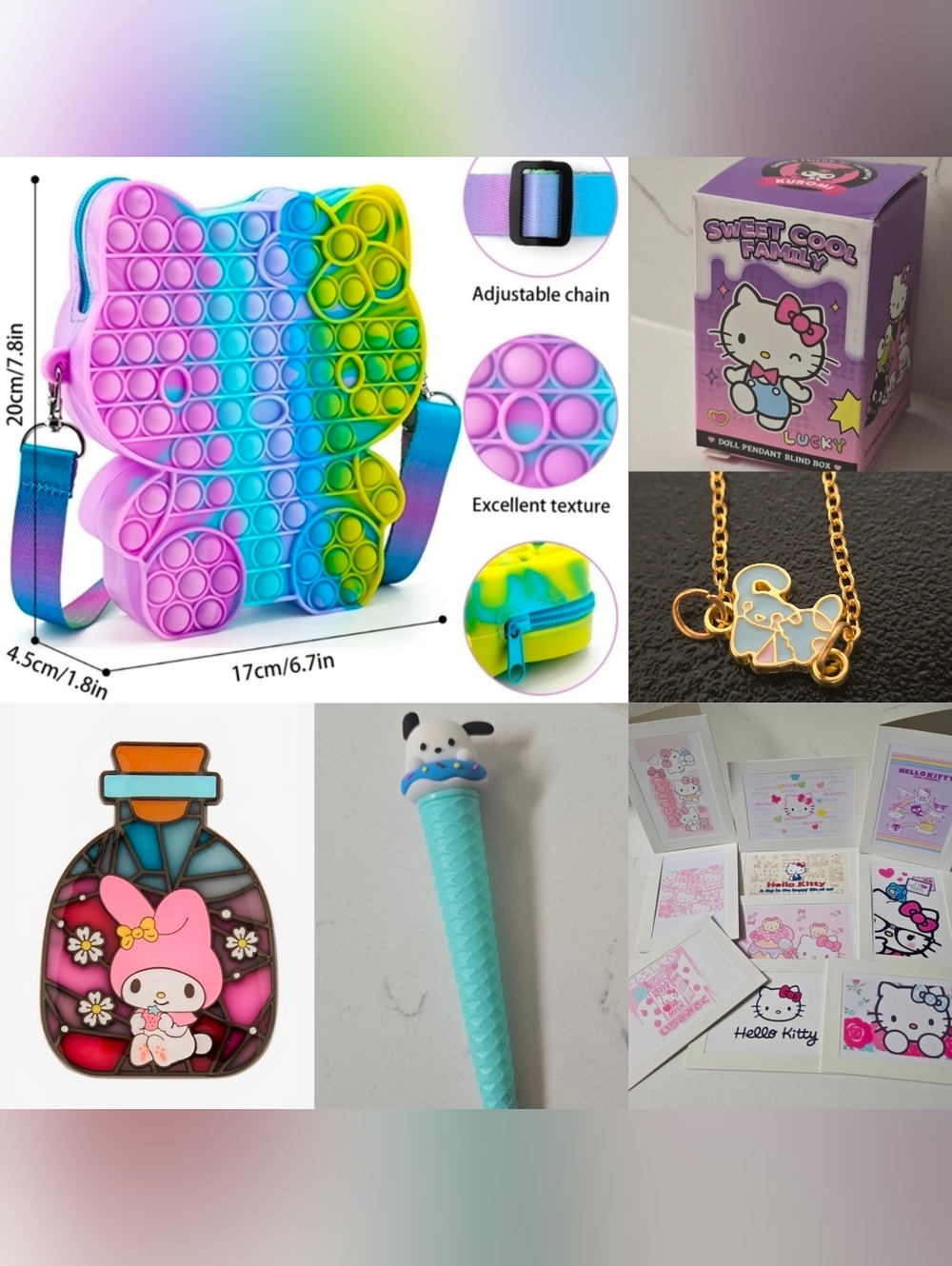 Hello Kitty Bundle 6pk